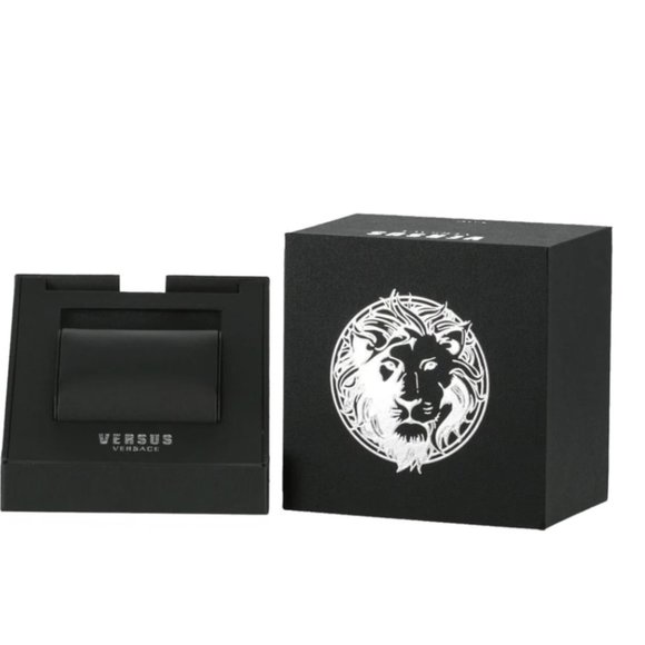 NEW Versace Versus Petite White Leather Watch